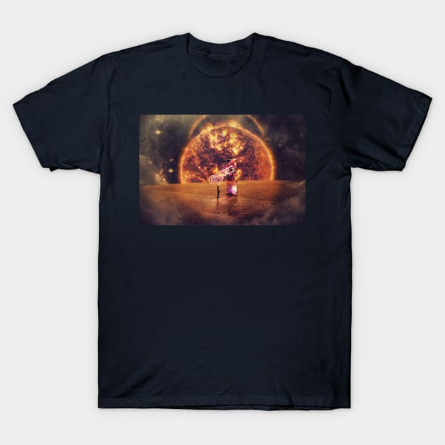 quasar teleportation T-Shirt by 1STunningArt